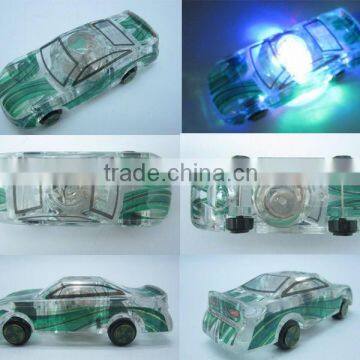 Crystal Car Acrylic Car Toy with Led Light