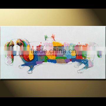 CTD-00886 Animal paintings handmade abstract oil painting