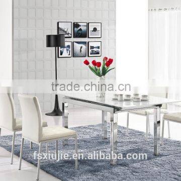 Z656 Wholesale Luxury Colorful Upholstered Metal Modern Dining Chair