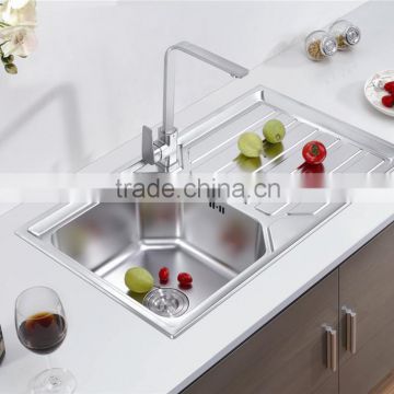 Unique Single Bowl Kitchen Sink with Drainboard