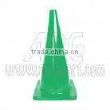 Green Safety traffic cone