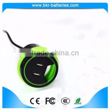 100~240V/50~60Hz cell phone wall charger 2 usb port fast charging travel wall charger