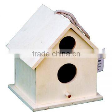 Shuanglong supplier!!! new unfinished wooden bird house wholesale