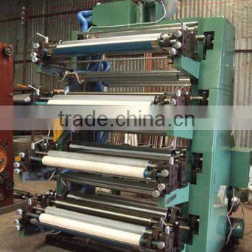 4 Color Doctor Blade Flexographic Printing Machine For Sale