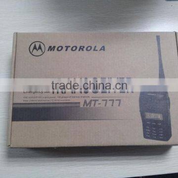 Moto-rola MT-777 VHF 5W Two 2 Way Transceiver Radio Walkie Talkie Handheld photo-4