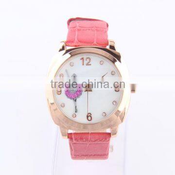China Wholesale Market Leather Straps Miyota Quartz Movement Wrist Watch photo-6