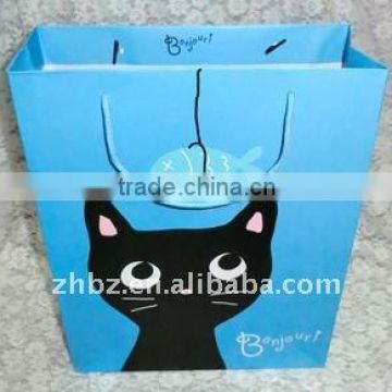 lovely cartoon paper gift bag