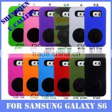 3 in 1 Multi Function Soft Silicon Cover For Samsung Galaxy S6