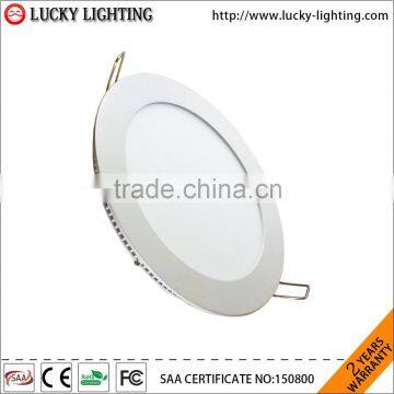 High Quality 3W 4W 6W 9W 12W 15W 18W Ceiling Ultra Thin Recessed Square Round LED Panel Light