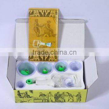 MK-C18 6 Cups High Quality Vacuum Cupping Apparatus Cupping Device Pull Out a Vacuum Apparatus