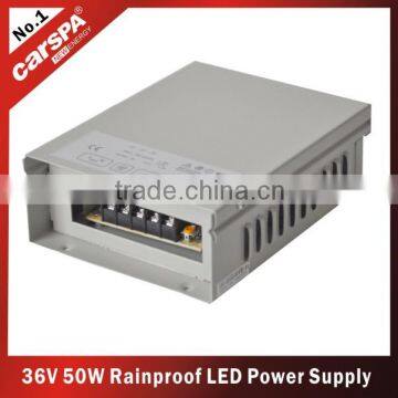 50W 36V outdoor led driver rainproof power supply