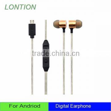 Andriod Digitalin Ear Earphone for Andriod Micro 5pin Smartphones