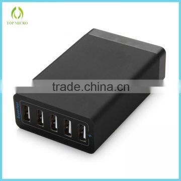 2016 Wholesales With 1.6M Power Cable 6A/8A Multiple 5-Port USB Travel Wall Charger photo-4