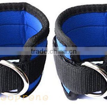 Neoprene padded ankle cuff Cable Machine Workouts with Durable Cuffs for Ab, Leg