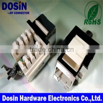 best price RJ45 keystone jacks, modular Connector for pcb mount