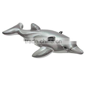 kids dolphin inflatable float;dolphin ride-on inflatable
