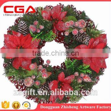 Wholesale Christmas Ornament Christmas Wreath Christmas decoration garland