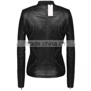 Custom Artificial Leather Jacket Low Prices photo-2