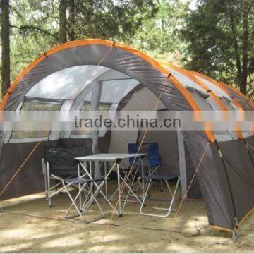 new style doulbe layer for 6 person outdoor camping tent