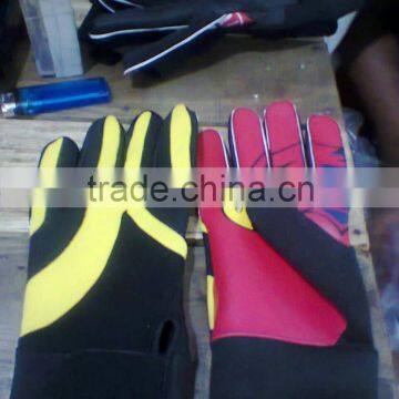 Export Quality Mix Color American football gloves/FGI production gloves