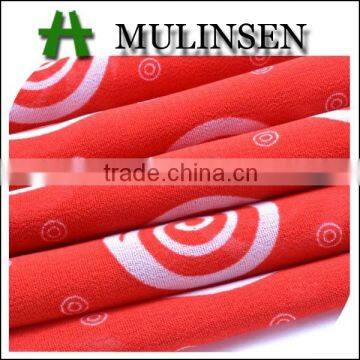 Mulinsen textile hot sales cheap poly fabric, indian dress fabric