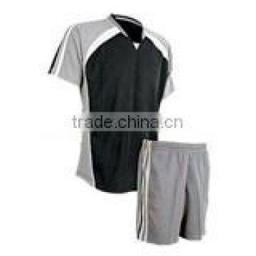 Black. Gray Soccer Uniforms