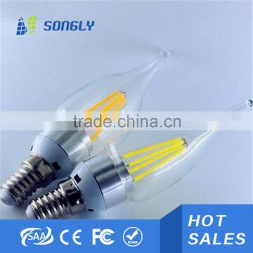 new design bulb lights 118mm r7s filament led 6w spotlight with ce/ul/rohs