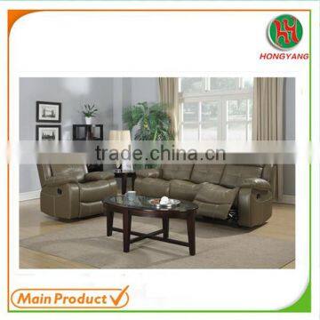 Modern design air leather recliner sofa furniture office sofa set HY-S8210