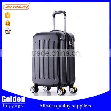 Travel luggage bag/ trolley luggage alibaba Baigou factory abs+pc cheap luggage bag