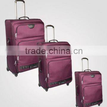 2012 Suitcase trolley luggage sets