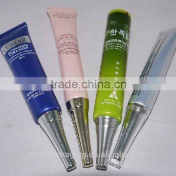 long nozzle plastic tube cosmetic tube