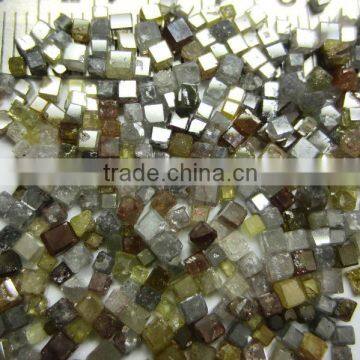 1.5 to 3.5 MM Size Congo Cube Polished Natural Diamond For Bead