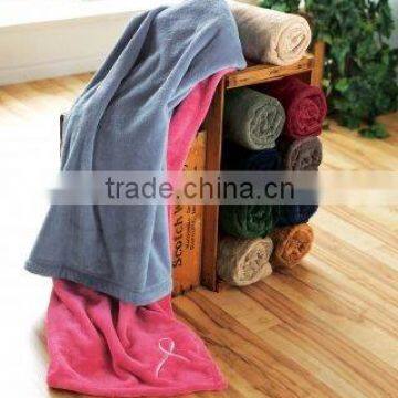 Cheap fleece blanket with various colors