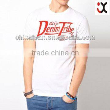 2015 new stylish letter printed t-shirt for men JX40013