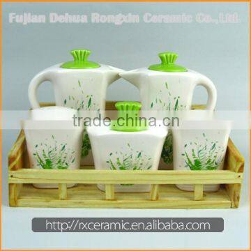 China Professional Manufacturer Low Price porcelain condiment container