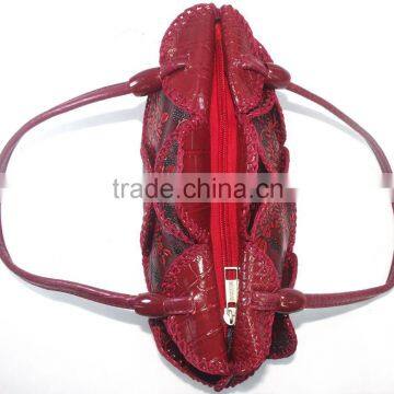 2016 Lady Fashion Handbag Good Quality Leather Material Cute Color Design photo-2