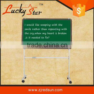 children free standing mobile white oil painting board stand