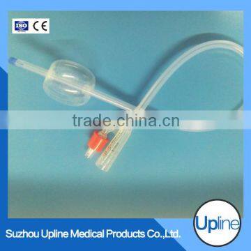 3-way Latex Foley Catheter standard 100% Silicone coated