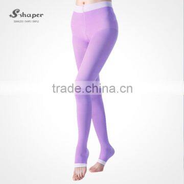 S-SHAPER China Factory Sleep Legging Overnight Colorful Leggings Slimming Stocking Sex Open Toe Pantyhose Beauty Leg