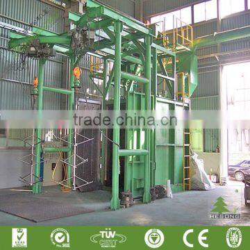 Movable Track Type Belt Sand Blasting Machine