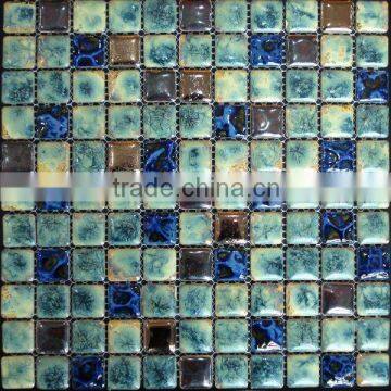 Fashionable top sell slate porcelain mosaic