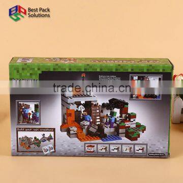 Corrugated toy box for children