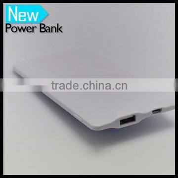 External Portable 2900mAh Power Bank Charger Ultra Small Battery Backup Pack