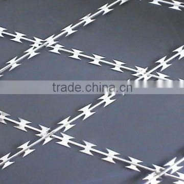 2016 Galvanized Barbed Wire / razor wire on sale