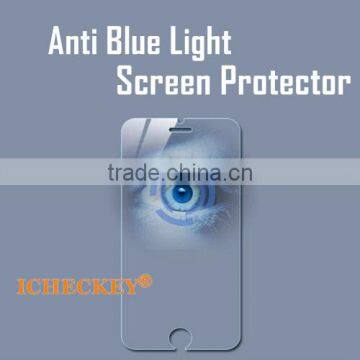 Anti bule light screen protector ,UV protect tempered glass 9H screen film for iphone 6 /laptop