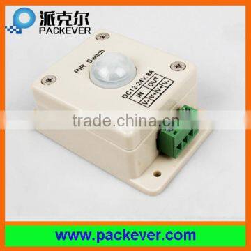 High quality DC12-24V wall mount motion sensor LED light PIR sensor switch