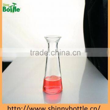 Round wide mouth reed diffuser glass bottle decorative aroma diffuser bottle