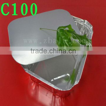 Airline Aluminum Food Tray C100