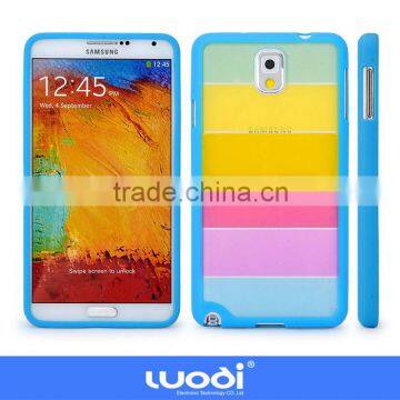 rainbow pc tpu case for Samsung/for samsung case note 3