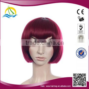 OEM China Factory High Temperature Fiber carnival quality wig